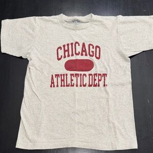 john galt for brandy melville short sleeve gray chicago t shirt one size